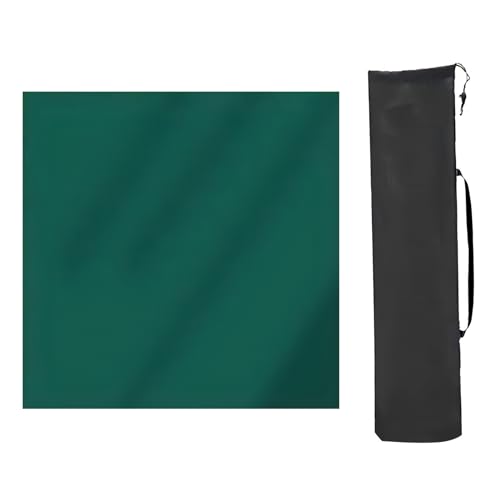 YTBHSHXZ Anti-Rutsch-Matte, rutschfeste Rauschunterdrückung, Tischmatte, zum Spielen von Mahjong-Spielen mit Freunden, Grün 2,90 x 90 cm von YTBHSHXZ