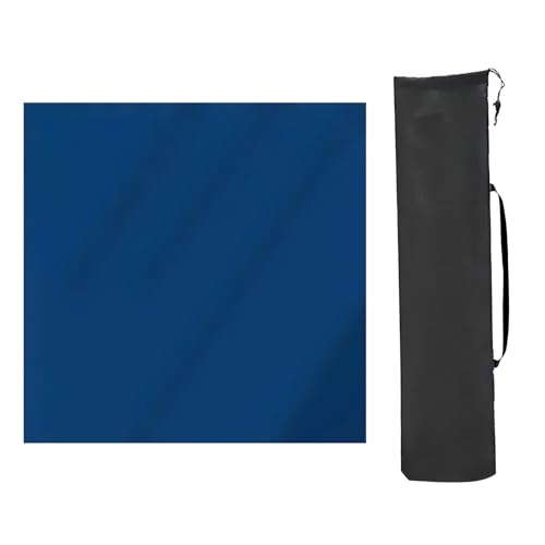 YTBHSHXZ Anti-Rutsch-Matte, rutschfeste Tischmatte mit Geräuschunterdrückung, für Mahjong-Spiele mit Freunden, Blau, 80 x 80 cm von YTBHSHXZ