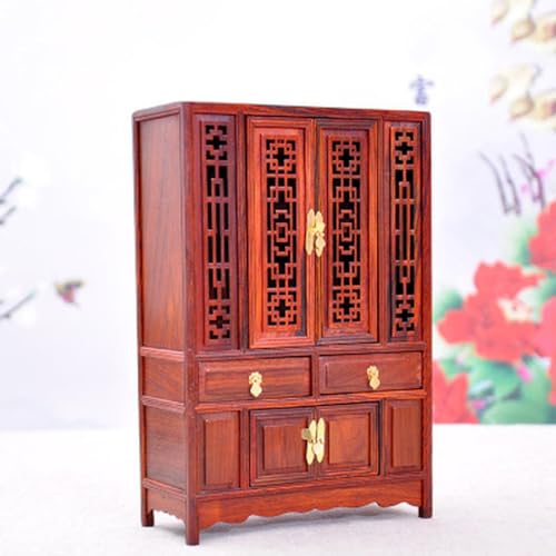 YTDJJWLS Chinesische antike Möbel, Miniaturmöbel, Schrank, Raumdekoration von YTDJJWLS
