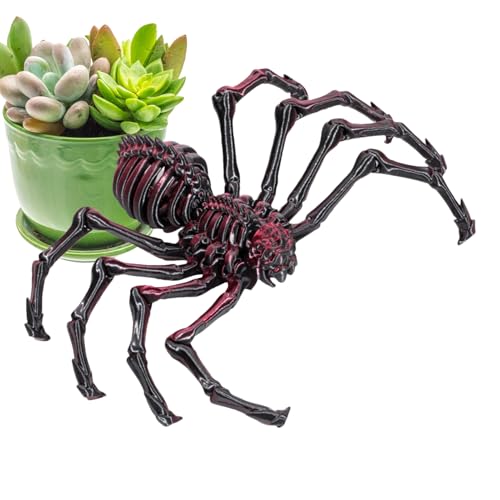 3D-gedruckte bewegliche Spinne, 3D-gedrucktes Spinnenspielzeug | 3D-gedrucktes Zappelspielzeug für Erwachsene - Schreibtischspielzeug für Erwachsene, Stressabbau, Schreibtischspielzeug, Fidget-Spielze 3D-gedruckte bewegliche Spinne, 3D-gedrucktes Spinnenspielzeug | 3D-gedrucktes Zappelspielzeug für Erwachsene - Schreibtischspielzeug für Erwachsene, Stressabbau, Schreibtischspielzeug, Fidget-Spielze von YTGOCN