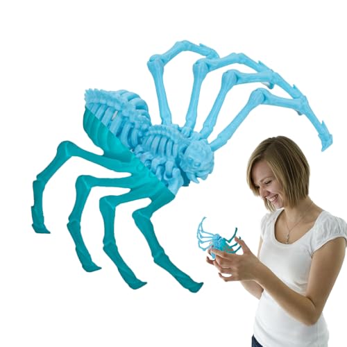 3D-gedrucktes Spinnenspielzeug, Gelenkspinne | Artikulierte gefälschte Spinnenfiguren | Stressabbau-Schreibtischspielzeug für Erwachsene, Zappelspielzeug, Partygeschenke für Geburtstag, Halloween, Wei 3D-gedrucktes Spinnenspielzeug, Gelenkspinne | Artikulierte gefälschte Spinnenfiguren | Stressabbau-Schreibtischspielzeug für Erwachsene, Zappelspielzeug, Partygeschenke für Geburtstag, Halloween, Wei von YTGOCN