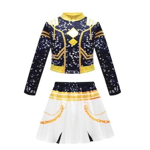 YTGOCN Mädchen Kostüme,Party Outfit | Langarm Oberteil Shorts zum Verkleiden für Feiertag Bühnenaufführung Maskerade Familienfeier Theateraufführung Party von YTGOCN