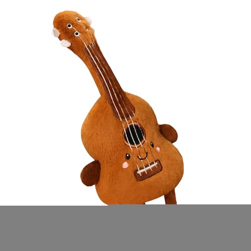 YTGOCN Plüschgitarre Spielzeug, Weiches Gitarren-Musikinstrument als Plüschfigur, Realistisches Plüschtier für Jugendliche und Erwachsene von YTGOCN