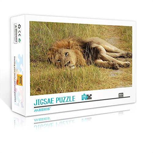 1000 Teile Mini-Puzzle für Erwachsene Lion Classic-Puzzle Machen Sie EIN einzigartiges Puzzle-Geschenk (Papppuzzle 38 x 26 cm) Puzzles für Erwachsene und Kinder von YTLIUYUANDE