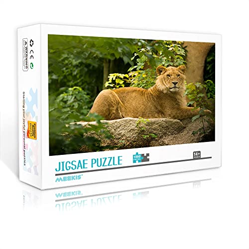 1000 Teile Mini-Puzzle für Erwachsene Lion Classic Puzzlespiel Spielzeug Geschenkpuzzle (38x26cm Kartonpuzzle) Puzzles für Erwachsene und Kinder von YTLIUYUANDE