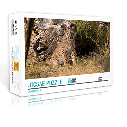 1000 Teile Mini-Puzzle für Erwachsene Lynx Klassisches Puzzle Machen Sie EIN einzigartiges Puzzle-Geschenk (Papppuzzle 38 x 26 cm) Puzzles für Erwachsene und Kinder von YTLIUYUANDE