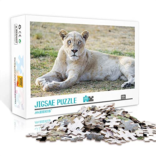 1000-teiliges Mini-Puzzle für Erwachsene Lion Klassische Puzzle-Herausforderung zum Lösen von Puzzlespielzeug (38 x 26 cm-Papppuzzle) Puzzles für Erwachsene und Kinder von YTLIUYUANDE