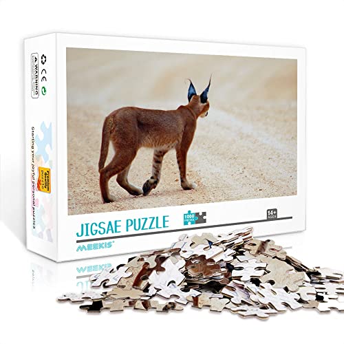 Mini-Puzzle für Erwachsene 1000 Teile Caracal Puzzle-Set Erwachsene und Kinder (Papppuzzle 38x26cm) Puzzles für Erwachsene und Kinder von YTLIUYUANDE