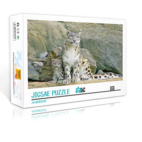 Mini-Puzzle für Erwachsene 1000 Teile Puzzle Snow Set Anspruchsvolles künstlerisches Puzzle (38x26 cm Kartonpuzzle) Puzzles für Erwachsene und Kinder von YTLIUYUANDE