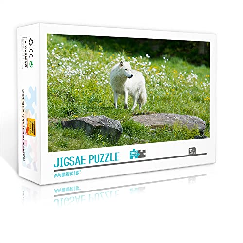 1000 Teile Mini-Puzzle für Erwachsene Wolf Classic Puzzle DIY Spielzeuggeschenk Classic Game Puzzle (38x26cm Kartonpuzzle) Puzzles für Erwachsene und Kinder von YTLIXIANGN