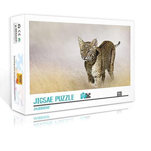 1000 Teile Minipuzzle für Erwachsene Lynx Classic Puzzle Anspruchsvolles Kunstpuzzle (38x26cm Kartonpuzzle) Puzzle für Erwachsene und Kinder von YTLIXIANGN