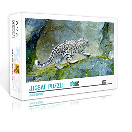Minipuzzle für Erwachsene 1000 Teile Schneepuzzle Spielzeug DIY Puzzle Abschlussgeschenk (Papppuzzle 38x26cm) Puzzles für Erwachsene und Kinder von YTLIXIANGN