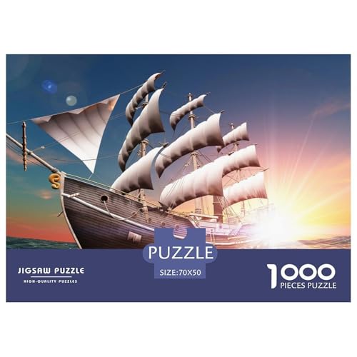 3D Ship,Sailing-Ship Hölzerne Puzzles Wasserfest 1000-teiliges Puzzle Für Erwachsene Unmöglich Puzzle Zur Heimdekoration 3D Ship,Sailing-Ship Hölzerne Puzzles Wasserfest 1000-teiliges Puzzle Für Erwachsene Unmöglich Puzzle Zur Heimdekoration von YTPONBCSTUG