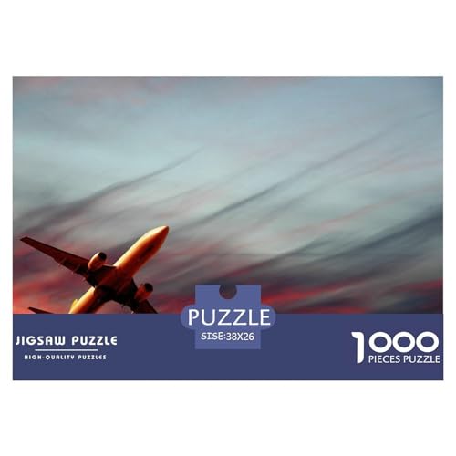 Aircraft-Airplane Hölzerne Puzzles Wasserfest 1000-teiliges Puzzle Für Erwachsene Bunt Lernspiele​ von YTPONBCSTUG
