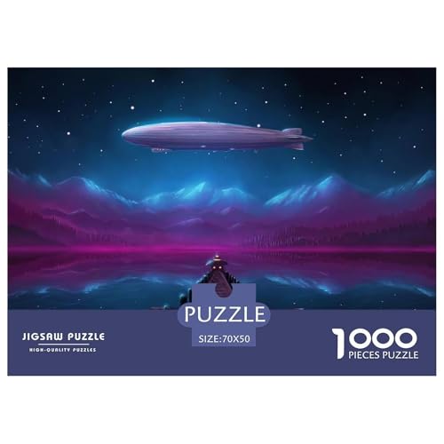 Airship-Universe Hölzerne Puzzles Wasserfest 1000 Teile DIY- Puzzle Geschenke Für Erwachsene Bunt Lernspiele Airship-Universe Hölzerne Puzzles Wasserfest 1000 Teile DIY- Puzzle Geschenke Für Erwachsene Bunt Lernspiele von YTPONBCSTUG