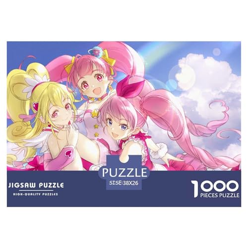 Anime Characters Hölzerne Puzzles Wasserfest 1000 Teile DIY- Puzzle Für Erwachsene Spaß Puzzle Zur Heimdekoration​ von YTPONBCSTUG