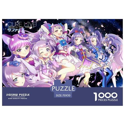 Anime Characters Hölzerne Puzzles Wasserfest 1000 Teile DIY- Puzzle Geschenke Für Erwachsene Bunt Herausfordernde Puzzlespiele​ von YTPONBCSTUG