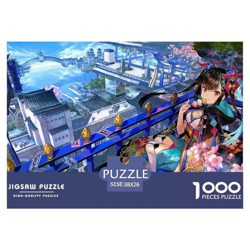 Anime Characters Hölzerne Puzzles Wasserfest 1000 Teile DIY- Puzzle Geschenke Für Erwachsene Unmöglich Herausfordernde Puzzlespiele​ von YTPONBCSTUG