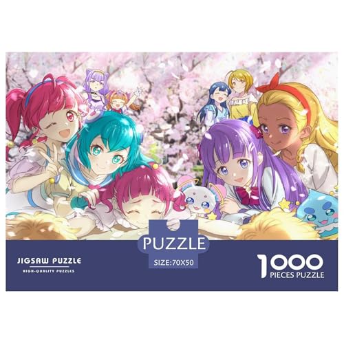 Anime Characters Hölzerne Puzzles Wasserfest 1000-teiliges Puzzle Für Erwachsene Bunt Herausfordernde Puzzlespiele​ von YTPONBCSTUG