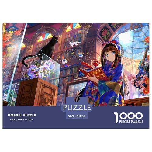 Anime Characters Hölzerne Puzzles Wasserfest 1000-teiliges Puzzle Für Erwachsene Bunt Lernspiele​ von YTPONBCSTUG