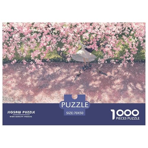 Anime Characters Hölzerne Puzzles Wasserfest 1000-teiliges Puzzle Für Erwachsene Bunt Lernspiele​ von YTPONBCSTUG