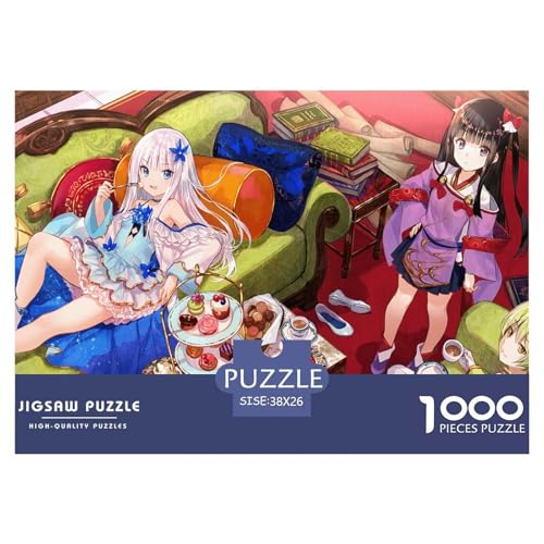 Anime Characters Hölzerne Puzzles Wasserfest 1000-teiliges Puzzle Für Erwachsene Spaß Herausfordernde Puzzlespiele​ von YTPONBCSTUG