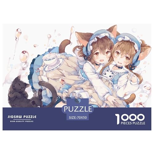 Anime Characters Hölzerne Puzzles Wasserfest 1000-teiliges Puzzle Für Erwachsene Spaß Herausfordernde Puzzlespiele​ von YTPONBCSTUG