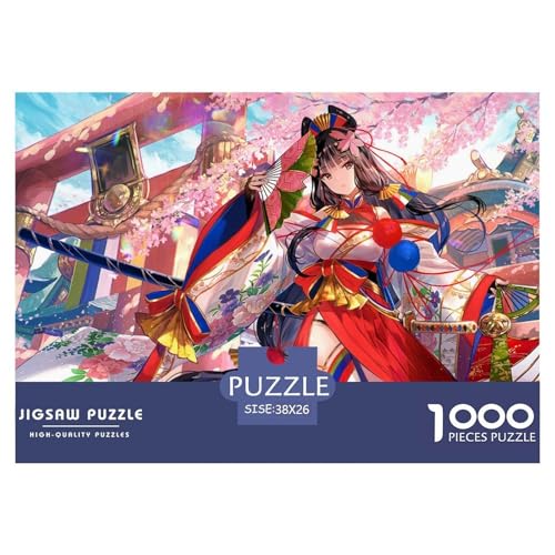 Anime Characters Hölzerne Puzzles Wasserfest 1000-teiliges Puzzle Für Erwachsene Spaß Lernspiele​ von YTPONBCSTUG