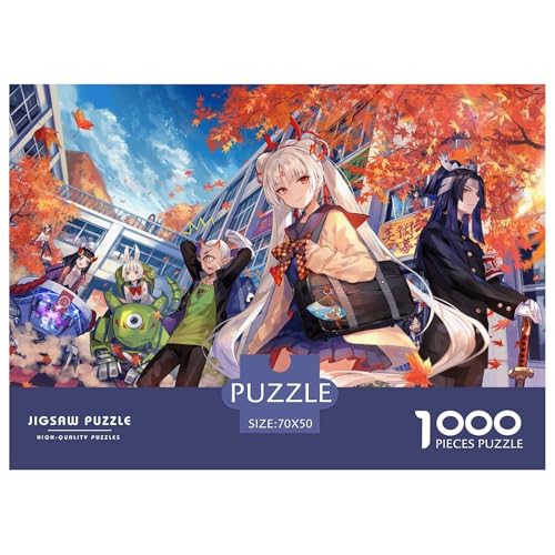 Anime Characters Hölzerne Puzzles Wasserfest 1000-teiliges Puzzle Geschenke Für Erwachsene Spaß Lernspiele​ von YTPONBCSTUG