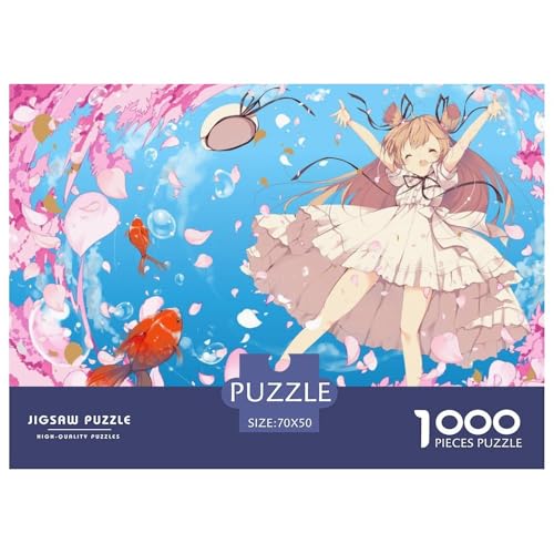 Anime Characters Hölzerne Puzzles Wasserfest 1000-teiliges Puzzle Geschenke Für Erwachsene Unmöglich Lernspiele​ von YTPONBCSTUG