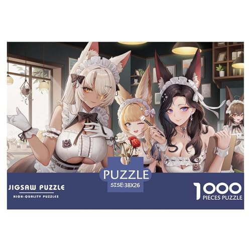 Anime Girl Hölzerne Puzzles Wasserfest 1000 Teile DIY- Puzzle Für Erwachsene Spaß Lernspiele Anime Girl Hölzerne Puzzles Wasserfest 1000 Teile DIY- Puzzle Für Erwachsene Spaß Lernspiele von YTPONBCSTUG