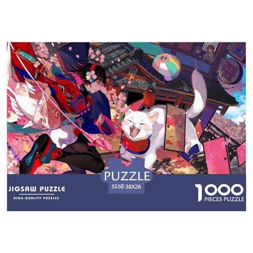 Anime Girl Hölzerne Puzzles Wasserfest 1000 Teile DIY- Puzzle Geschenke Für Erwachsene Bunt Puzzle Zur Heimdekoration Anime Girl Hölzerne Puzzles Wasserfest 1000 Teile DIY- Puzzle Geschenke Für Erwachsene Bunt Puzzle Zur Heimdekoration von YTPONBCSTUG