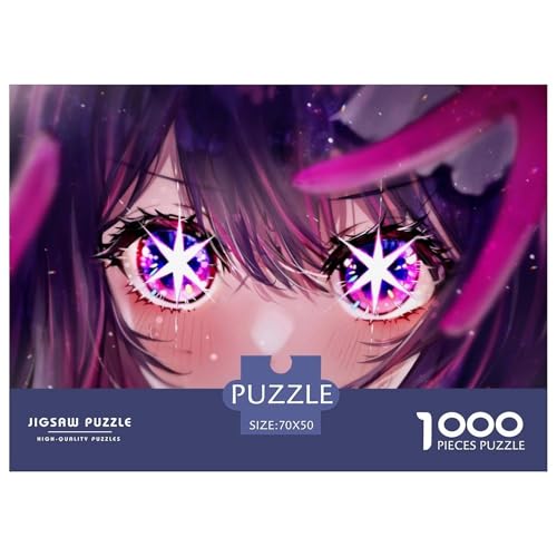 Anime Girl Hölzerne Puzzles Wasserfest 1000-teiliges Puzzle Für Erwachsene Unmöglich Lernspiele​ von YTPONBCSTUG
