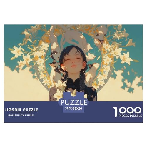 Anime Girl Hölzerne Puzzles Wasserfest 1000-teiliges Puzzle Geschenke Für Erwachsene Bunt Lernspiele Anime Girl Hölzerne Puzzles Wasserfest 1000-teiliges Puzzle Geschenke Für Erwachsene Bunt Lernspiele von YTPONBCSTUG