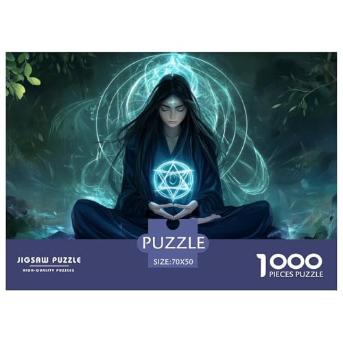 Anime Goddess Hölzerne Puzzles Wasserfest 1000-teiliges Puzzle Für Erwachsene Herausfordernd Und Knifflig Lernspiele​ von YTPONBCSTUG
