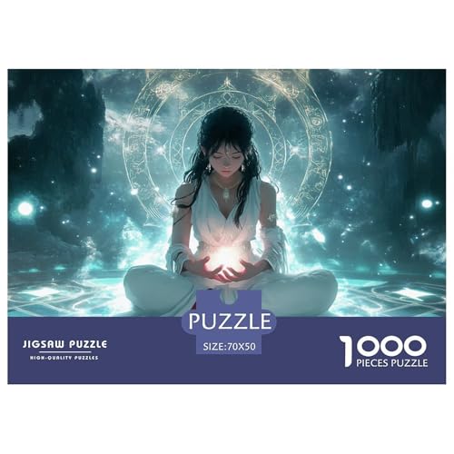 Anime Goddess Hölzerne Puzzles Wasserfest 1000-teiliges Puzzle Für Erwachsene Herausfordernd Und Knifflig Lernspiele​ von YTPONBCSTUG