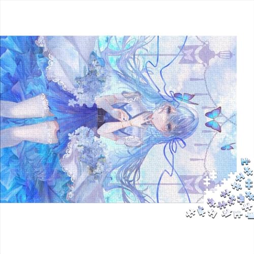 Anime-Mädchen Puzzle 1000 Teile, Puzzle 1000 Teile Erwachsene, Klassische Puzzle 1000 Stück,Geschicklichkeitsspiel Für Die Ganze Familie, Manga Puzzle 1000pcs (75x50cm) von YTPONBCSTUG