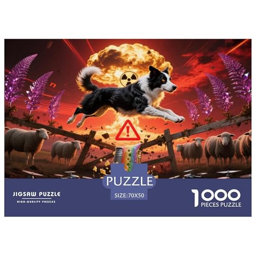 Atomschäfer Hölzerne Puzzles Wasserfest 1000 Teile DIY- Puzzle Geschenke Für Erwachsene Unmöglich Lernspiele von YTPONBCSTUG