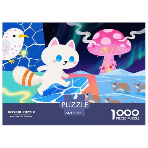 Aurora-Eisfeld Hölzerne Puzzles Wasserfest 1000 Teile DIY- Puzzle Für Erwachsene Buntzur Heimdekoration Aurora-Eisfeld Hölzerne Puzzles Wasserfest 1000 Teile DIY- Puzzle Für Erwachsene Buntzur Heimdekoration von YTPONBCSTUG