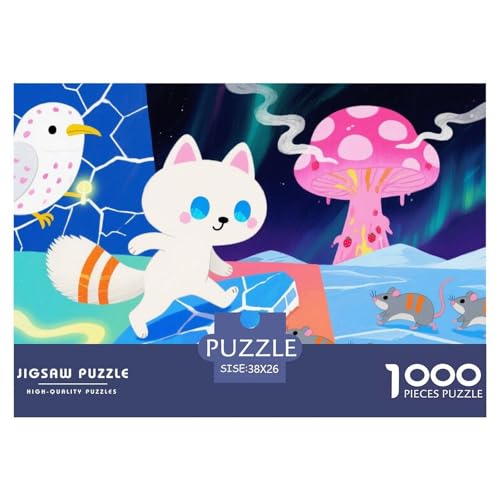 Aurora-Eisfeld Hölzerne Puzzles Wasserfest 1000 Teile DIY- Puzzle Für Erwachsene Buntzur Heimdekoration Aurora-Eisfeld Hölzerne Puzzles Wasserfest 1000 Teile DIY- Puzzle Für Erwachsene Buntzur Heimdekoration von YTPONBCSTUG