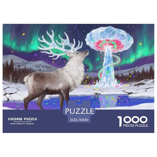Aurora-Elch Hölzerne Puzzles Wasserfest 1000-teiliges Puzzle Geschenke Für Erwachsene Unmöglichzur Heimdekoration Aurora-Elch Hölzerne Puzzles Wasserfest 1000-teiliges Puzzle Geschenke Für Erwachsene Unmöglichzur Heimdekoration von YTPONBCSTUG