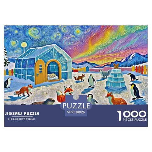 Aurora-Zoo Hölzerne Puzzles Wasserfest 1000 Teile DIY- Puzzle Für Erwachsene Spaß Herausfordernde Puzzlespiele Aurora-Zoo Hölzerne Puzzles Wasserfest 1000 Teile DIY- Puzzle Für Erwachsene Spaß Herausfordernde Puzzlespiele von YTPONBCSTUG