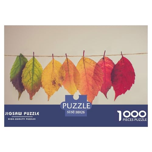 Autumn,Leaf Hölzerne Puzzles Wasserfest 1000-teiliges Puzzle Geschenke Für Erwachsene Spaß Lernspiele Autumn,Leaf Hölzerne Puzzles Wasserfest 1000-teiliges Puzzle Geschenke Für Erwachsene Spaß Lernspiele von YTPONBCSTUG