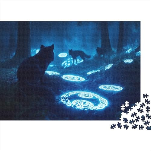 Black Forest Puzzles Für Erwachsene Style 1000 Stück Puzzles Für Erwachsene Herausforderndes Spiel 1000pcs (75x50cm) von YTPONBCSTUG