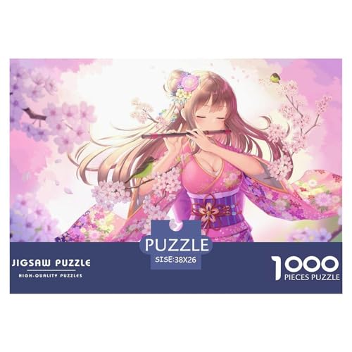 Blossom Flower-Kimono Hölzerne Puzzles Wasserfest 1000-teiliges Puzzle Für Erwachsene Spaß Lernspiele Blossom Flower-Kimono Hölzerne Puzzles Wasserfest 1000-teiliges Puzzle Für Erwachsene Spaß Lernspiele von YTPONBCSTUG