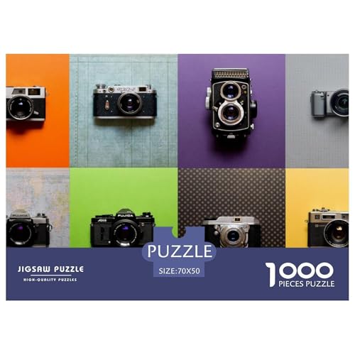 Camera Hölzerne Puzzles Wasserfest 1000-teiliges Puzzle Für Erwachsene Spaß Lernspiele​ von YTPONBCSTUG