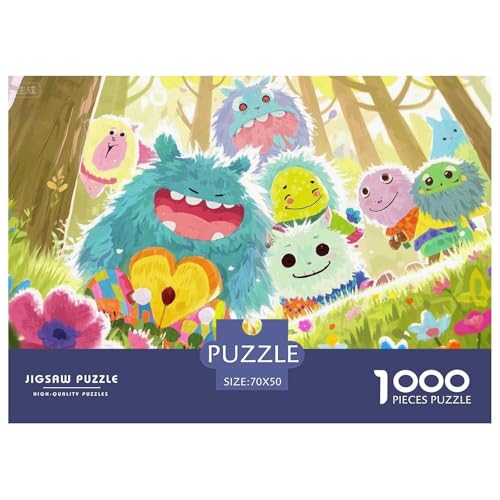 Cartoon-Monster Hölzerne Puzzles Wasserfest 1000 Teile DIY- Puzzle Geschenke Für Erwachsene Unmöglich Herausfordernde Puzzlespiele Cartoon-Monster Hölzerne Puzzles Wasserfest 1000 Teile DIY- Puzzle Geschenke Für Erwachsene Unmöglich Herausfordernde Puzzlespiele von YTPONBCSTUG