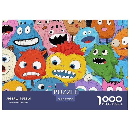 Cartoon-Monster Hölzerne Puzzles Wasserfest 1000-teiliges Puzzle Geschenke Für Erwachsene Unmöglichzur Heimdekoration Cartoon-Monster Hölzerne Puzzles Wasserfest 1000-teiliges Puzzle Geschenke Für Erwachsene Unmöglichzur Heimdekoration von YTPONBCSTUG