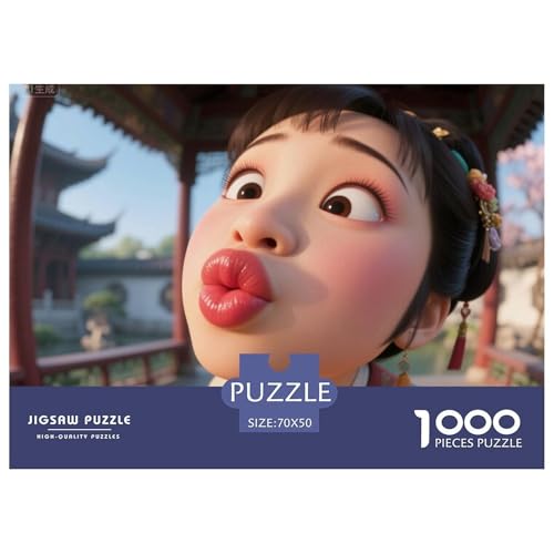 Chinesisches Mädchen Hölzerne Puzzles Wasserfest 1000 Teile DIY- Puzzle Geschenke Für Erwachsene Spaß Herausfordernde Puzzlespiele Chinesisches Mädchen Hölzerne Puzzles Wasserfest 1000 Teile DIY- Puzzle Geschenke Für Erwachsene Spaß Herausfordernde Puzzlespiele von YTPONBCSTUG