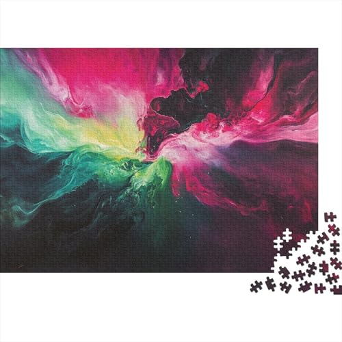Colorful Aurora 1000 Stück Puzzles Für Erwachsene, Familienspaß Thema Puzzlespiele 1000 Stück Für Erwachsene Geschenke 1000pcs (75x50cm) von YTPONBCSTUG